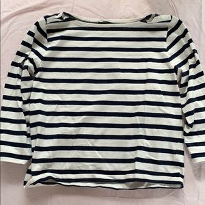J. Crew long sleeve stripped tee